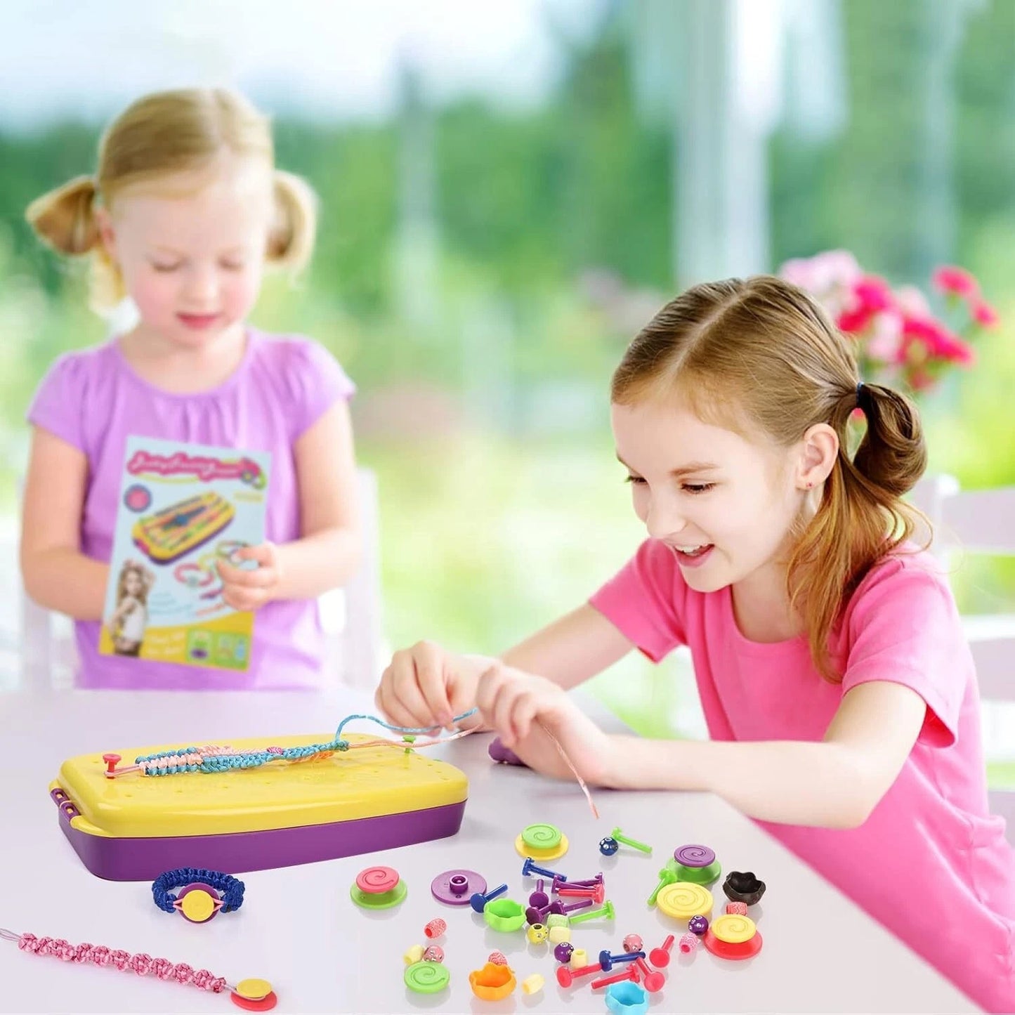 DIY Friendship Bracelet Making Kit for Teen Girls — Create Up to 15 Unique Bracelets