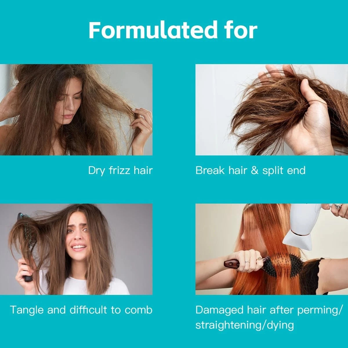 All-In-1 Leave-In Hair Spray Conditioner — Family-Safe Formula, 13.5 fl. oz / 400ml