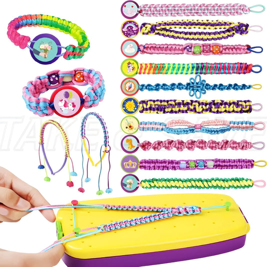 DIY Friendship Bracelet Making Kit for Teen Girls — Create Up to 15 Unique Bracelets